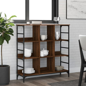 Sideboard Braun Eichenoptik 102 cm