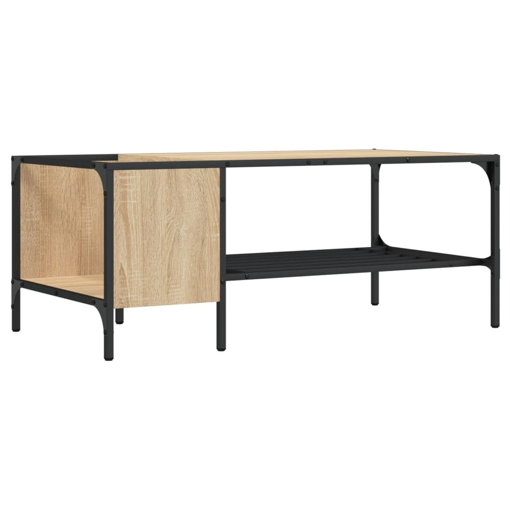 Couchtisch Sonoma Eiche mit Regal