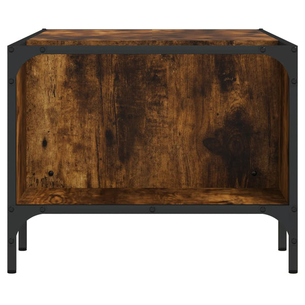Couchtisch Räuchereiche mit Regal 100x51 cm