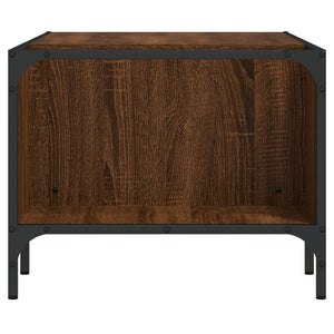 Couchtisch Braun Eichen-Optik mit Regal