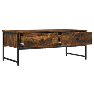 Couchtisch Räuchereiche 101 cm mit Schubladen