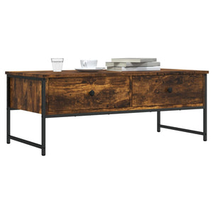 Couchtisch Räuchereiche 101 cm mit Schubladen