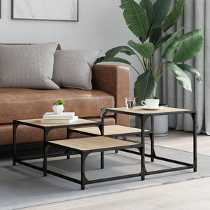 Sonoma Eiche Couchtisch, 87,5x87,5 cm