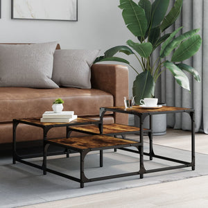 Couchtisch Räuchereiche 87,5x87,5 cm