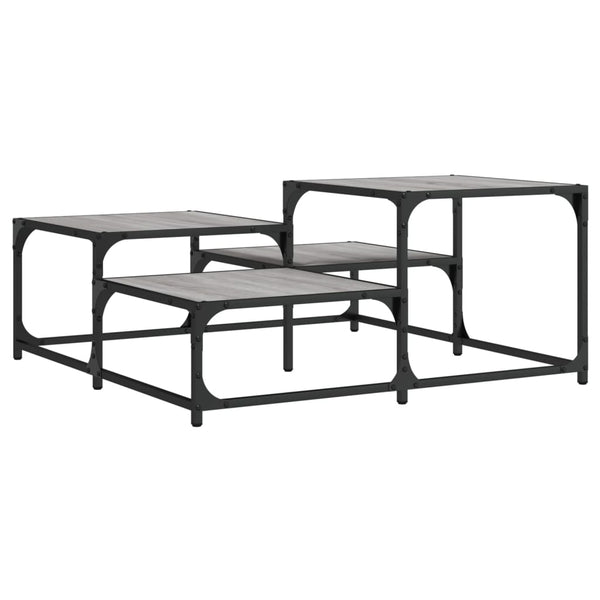 Couchtisch Grau Sonoma 87,5x87,5 cm
