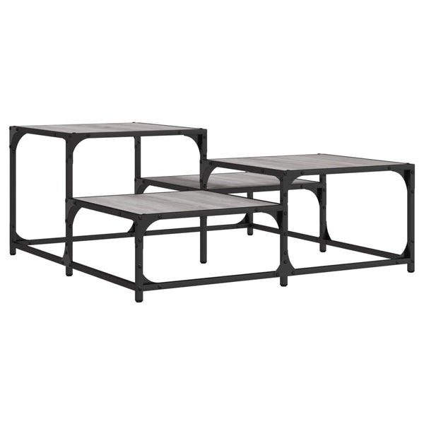 Couchtisch Grau Sonoma 87,5x87,5 cm