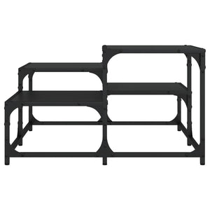 Schwarzer Couchtisch 68x68 cm