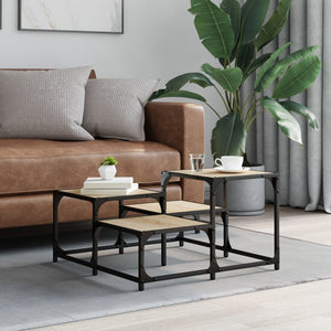 Couchtisch Sonoma Eiche 68x68 cm