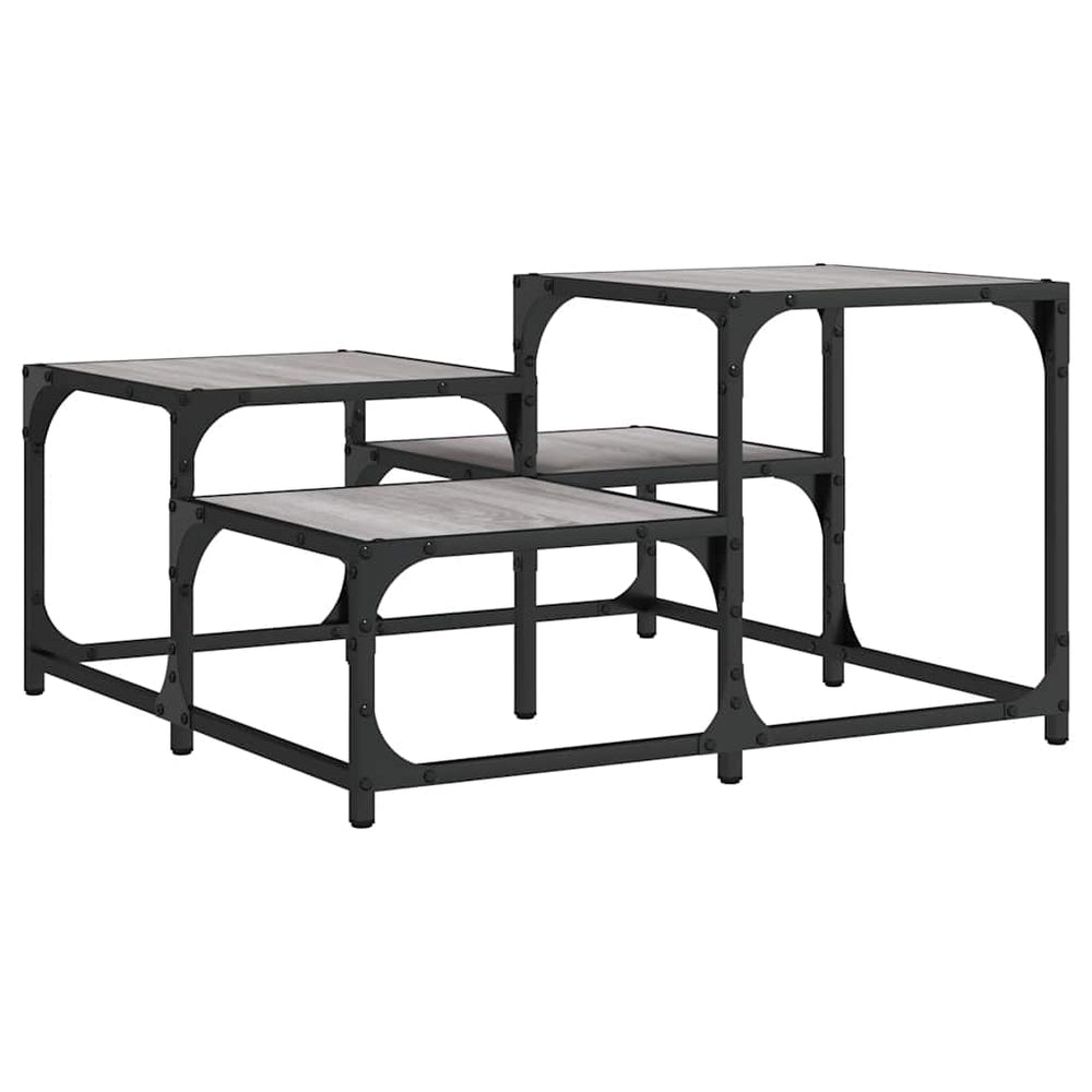 Couchtisch Grau Sonoma 68x68 cm