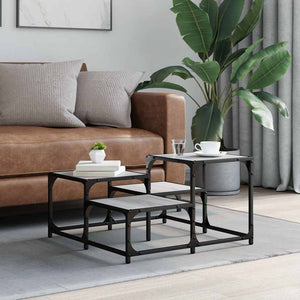 Couchtisch Grau Sonoma 68x68 cm