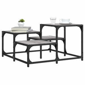 Couchtisch Grau Sonoma 68x68 cm