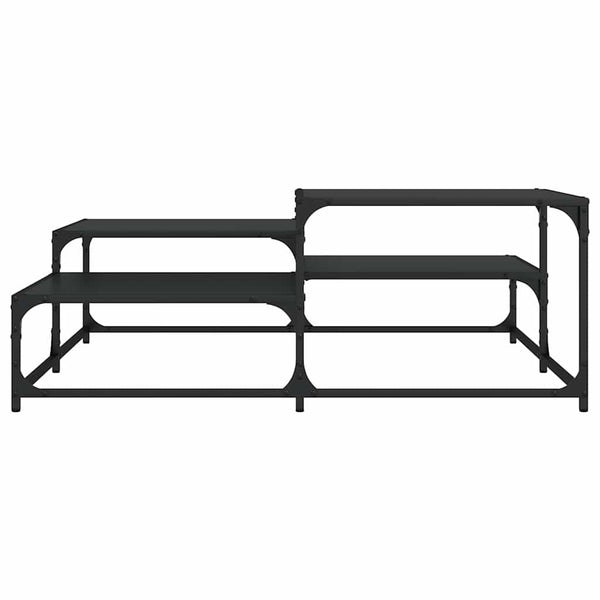 Schwarzer Couchtisch 107x107 cm