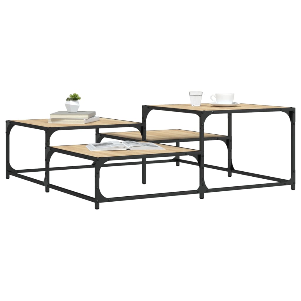 Couchtisch Sonoma-Eiche 107x107 cm
