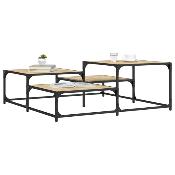 Couchtisch Sonoma-Eiche 107x107 cm
