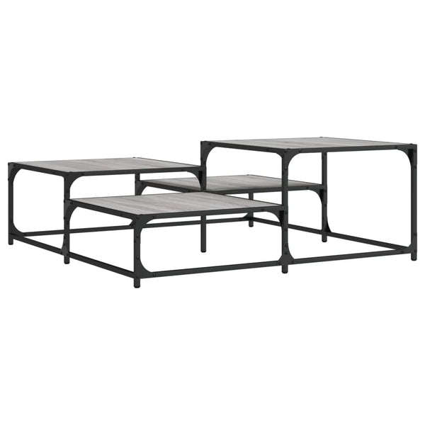 Couchtisch Grau Sonoma 107x107 cm