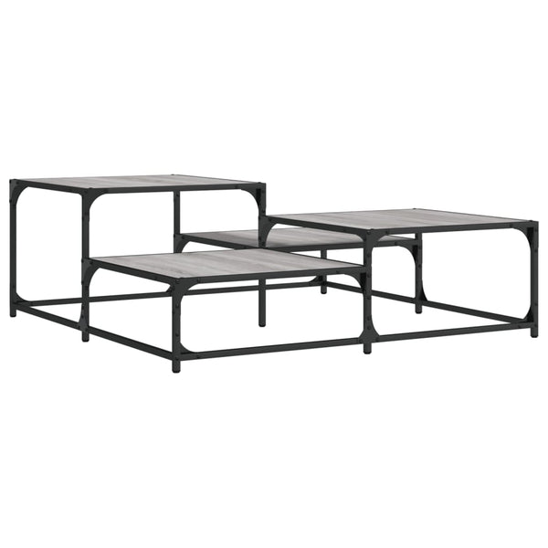 Couchtisch Grau Sonoma 107x107 cm