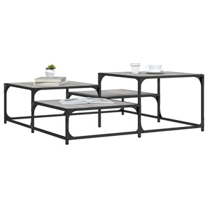 Couchtisch Grau Sonoma 107x107 cm