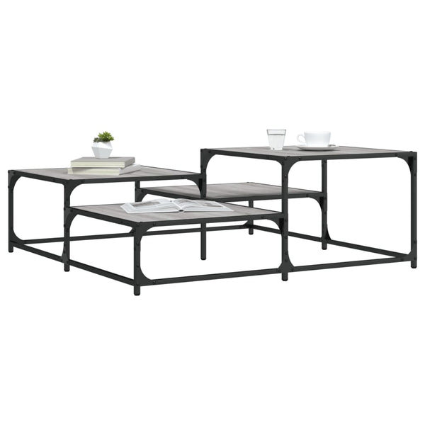 Couchtisch Grau Sonoma 107x107 cm