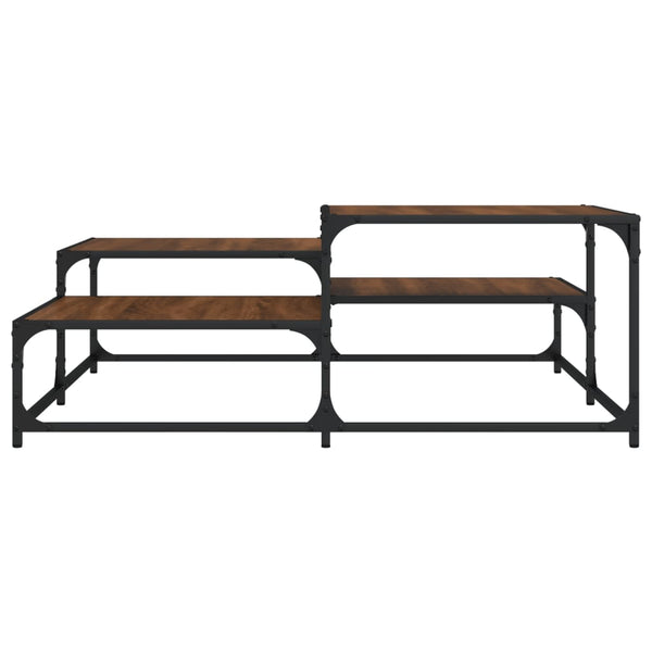 Couchtisch Braun Eichen-Optik 107x107 cm