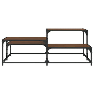 Couchtisch Braun Eichen-Optik 107x107 cm