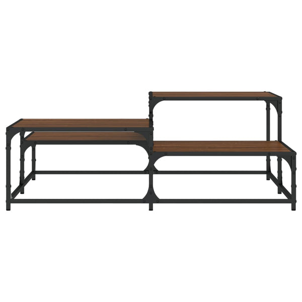 Couchtisch Braun Eichen-Optik 107x107 cm