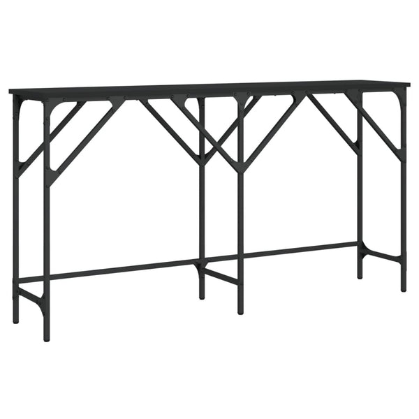 Schwarzer Konsolentisch 140 cm