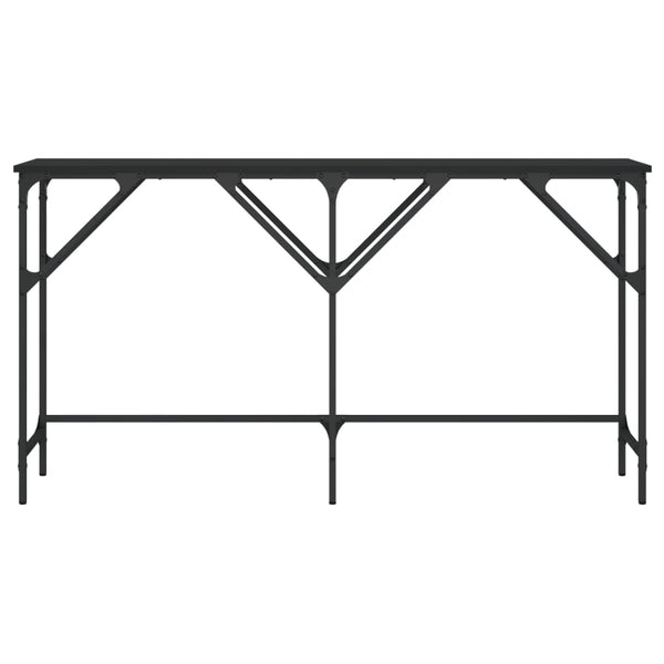 Schwarzer Konsolentisch 140 cm