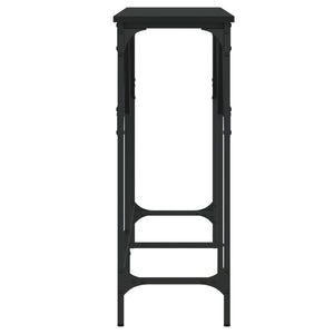 Schwarzer Konsolentisch 140 cm