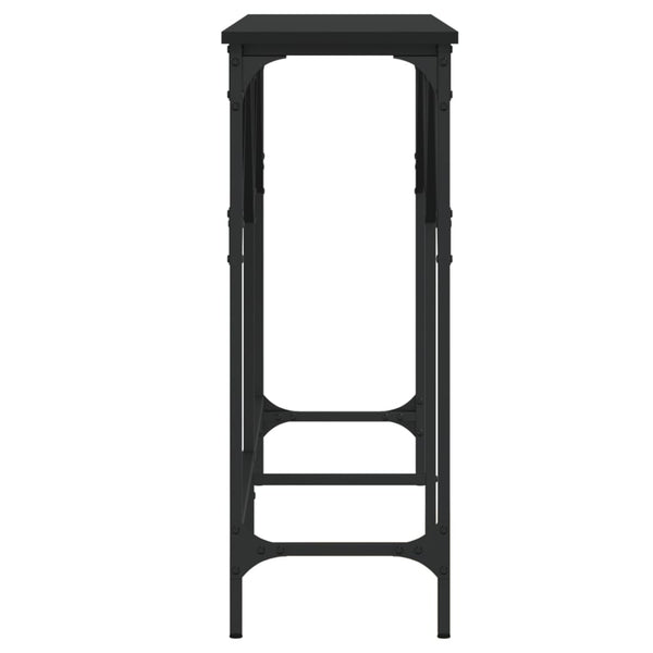 Schwarzer Konsolentisch 140 cm