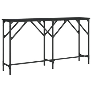 Schwarzer Konsolentisch 140 cm