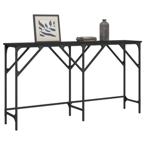 Schwarzer Konsolentisch 140 cm