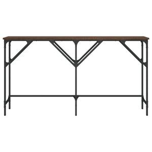 Konsolentisch Braun Eichen-Optik 140 cm