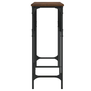 Konsolentisch Braun Eichen-Optik 140 cm