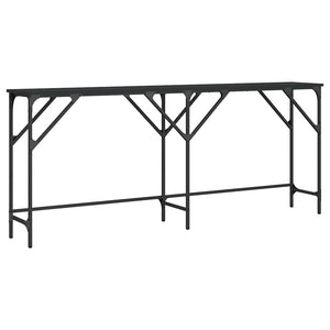 Schwarzer Konsolentisch 180 cm