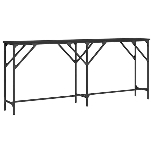 Schwarzer Konsolentisch 180 cm