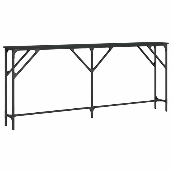 Schwarzer Konsolentisch 180 cm