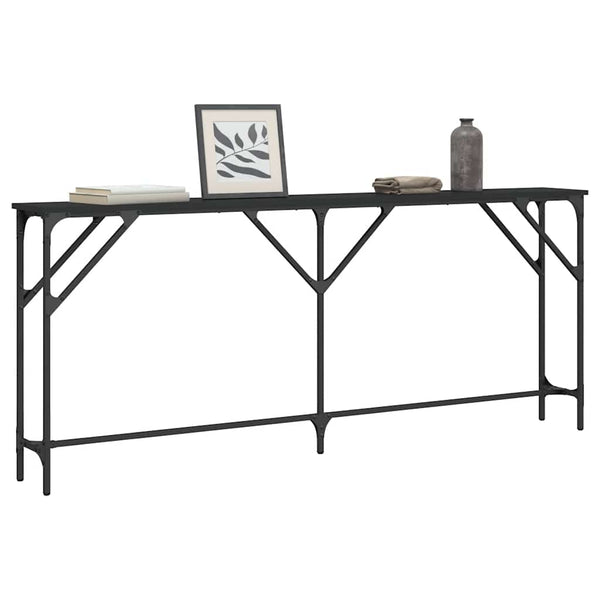 Schwarzer Konsolentisch 180 cm