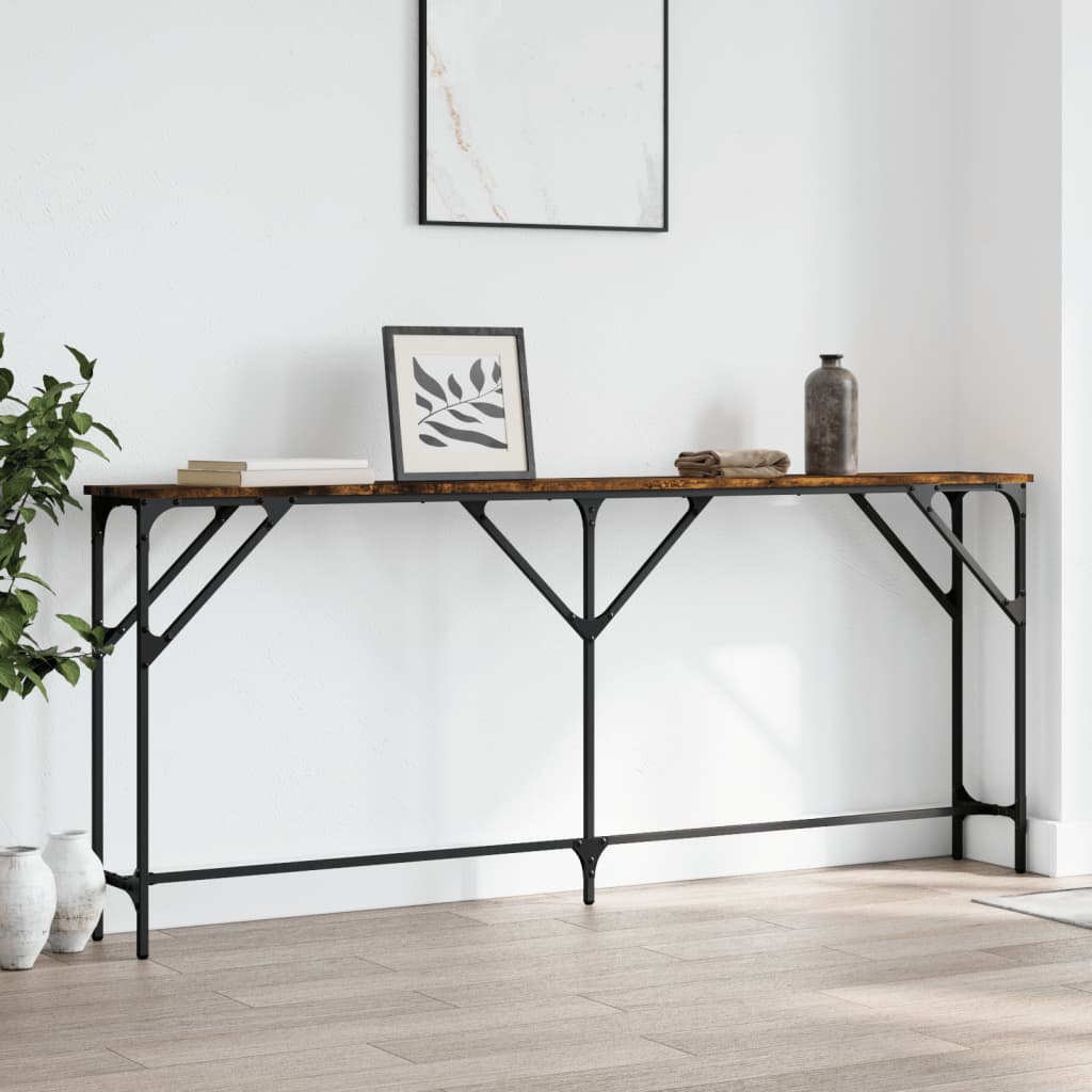 Konsolentisch Räuchereiche 180 cm