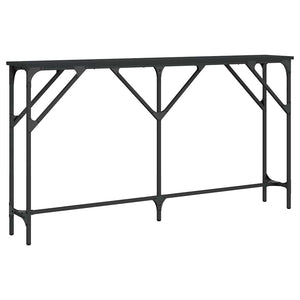 Schwarzer Konsolentisch 140 cm