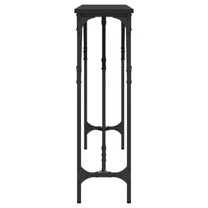 Schwarzer Konsolentisch 140 cm