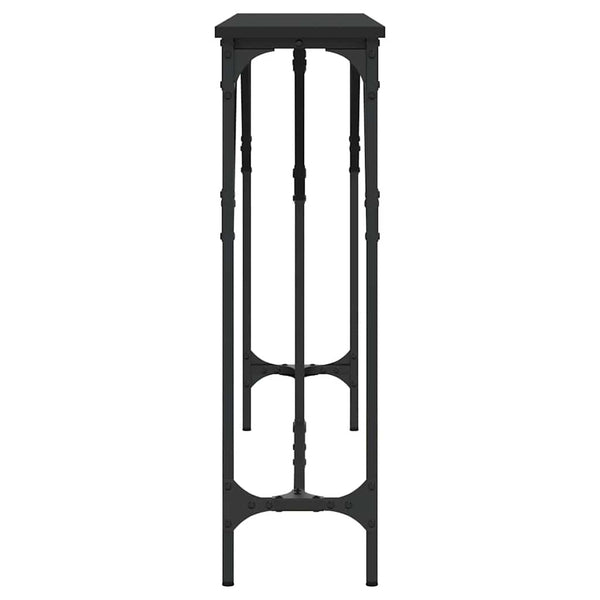Schwarzer Konsolentisch 140 cm