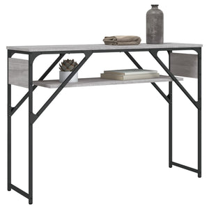 Konsolentisch Grau Sonoma 105cm mit Ablage