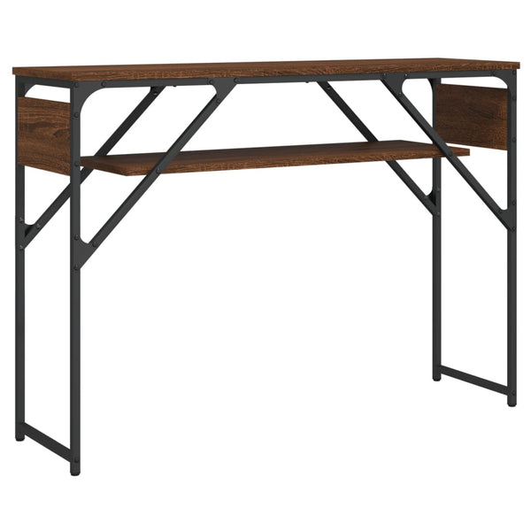 Konsolentisch Braun Eichen-Optik 105 cm