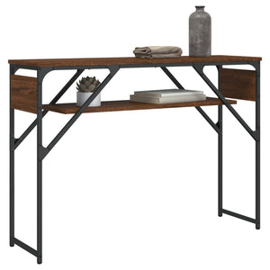 Konsolentisch Braun Eichen-Optik 105 cm
