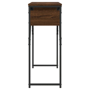 Konsolentisch Braun Eichen-Optik 105 cm