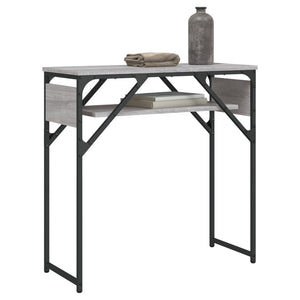 Konsolentisch Grau Sonoma 75cm mit Ablage