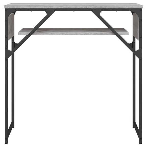 Konsolentisch Grau Sonoma 75cm mit Ablage