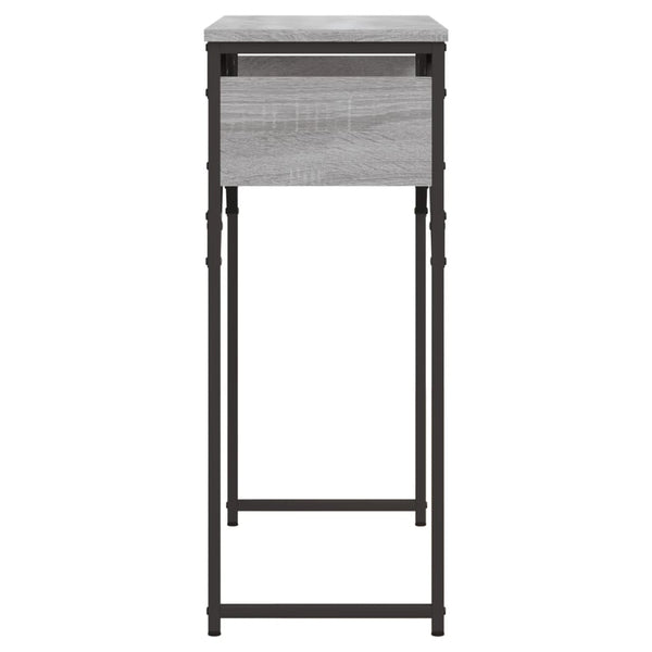 Konsolentisch Grau Sonoma 75cm mit Ablage