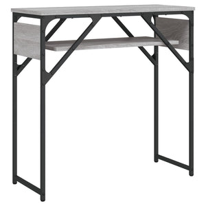 Konsolentisch Grau Sonoma 75cm mit Ablage