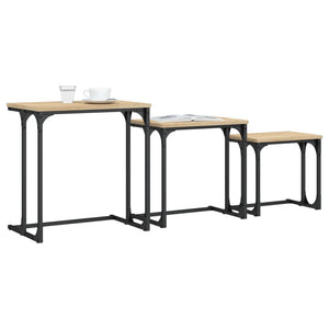 Satztische 3er Set Sonoma Eiche